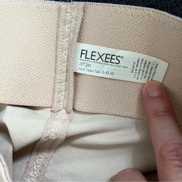 Flexees Nude High Waisted Shapewear - NWOT - L - Picture 2 of 3